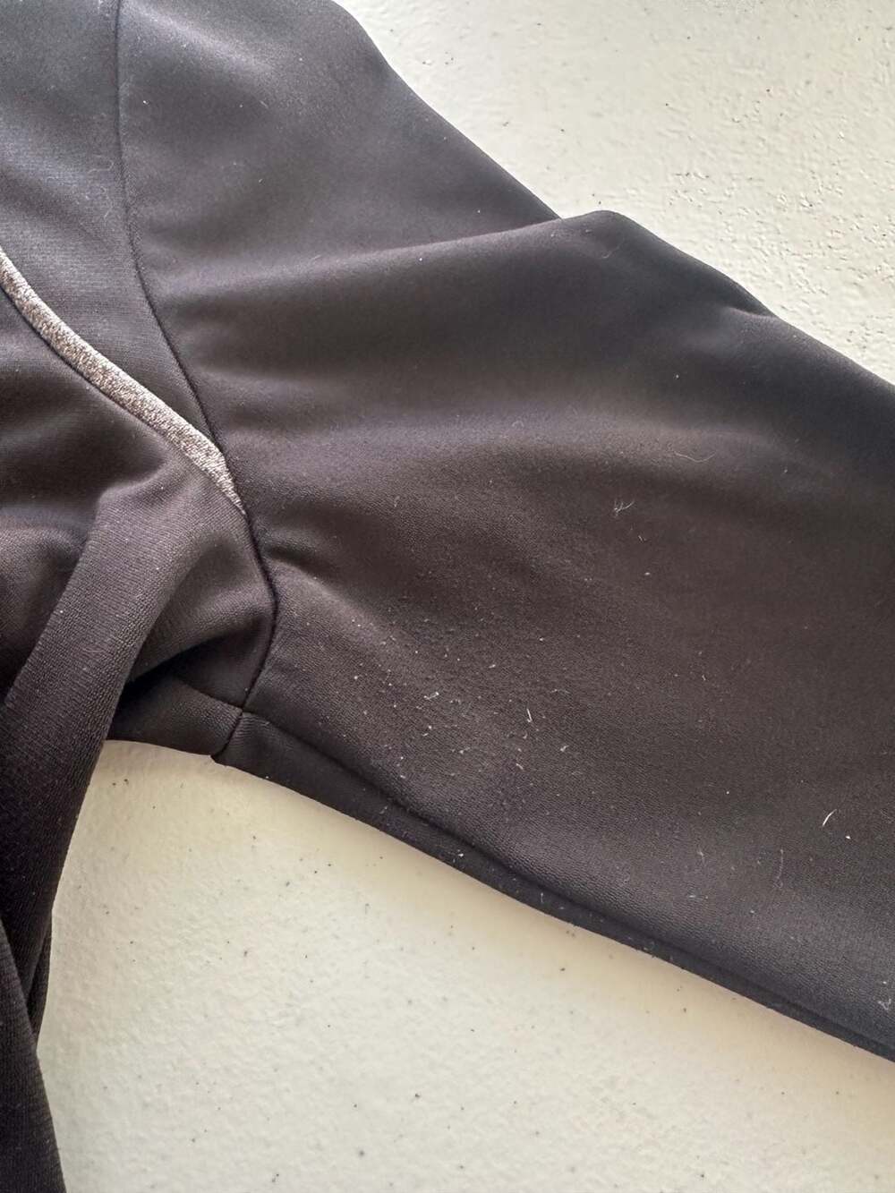 The North Face Women’s Medium Black Gray Quarter Zip Pullover Stretch Athletic T - Picture 13 of 14